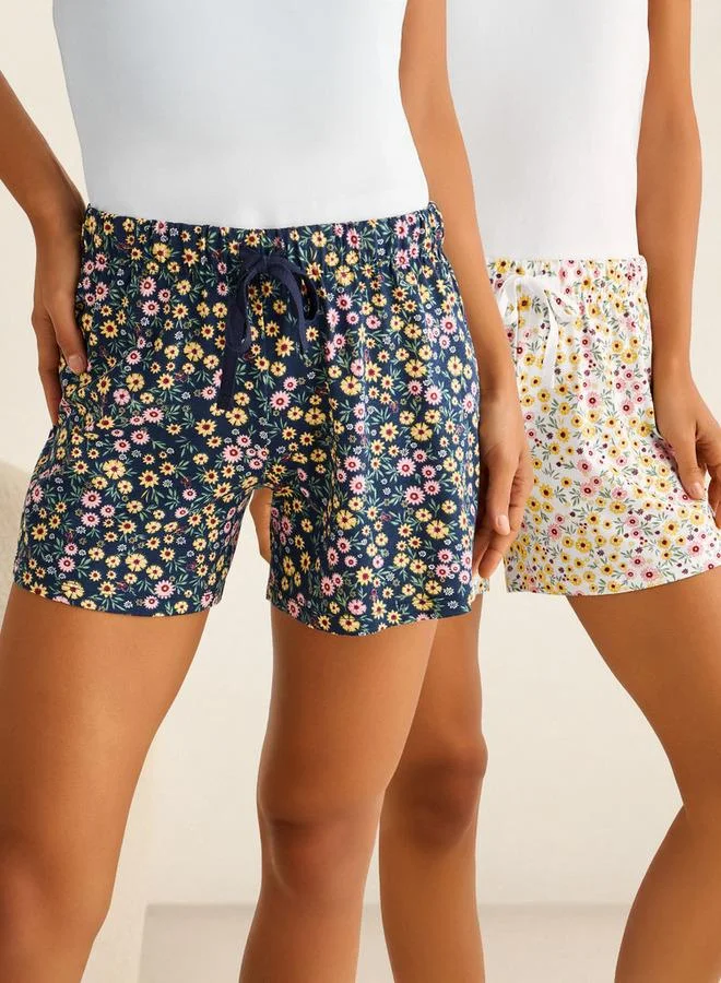 سبلاش فيڤ Set of 2 - Drawstring Waist Shorts